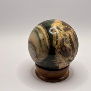 Esfera decorativa de Ónix jaspeado