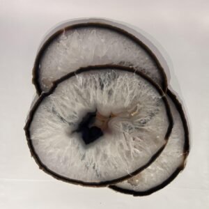 Fatias de ágata cristal