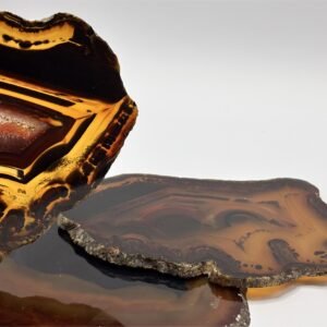 Fatia de Ágata Polida