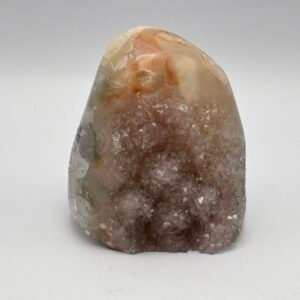 ágata com quartzo formação drusa