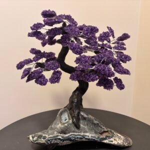 Árvore de cristais amatista