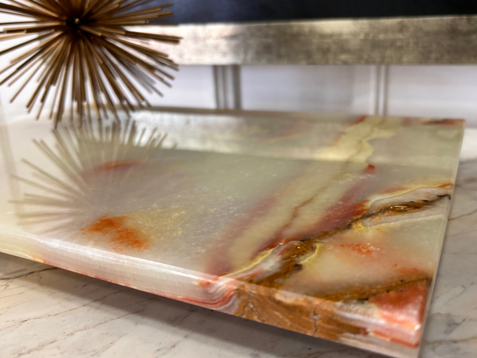 Placa de ônix decorativo - Imagem 4