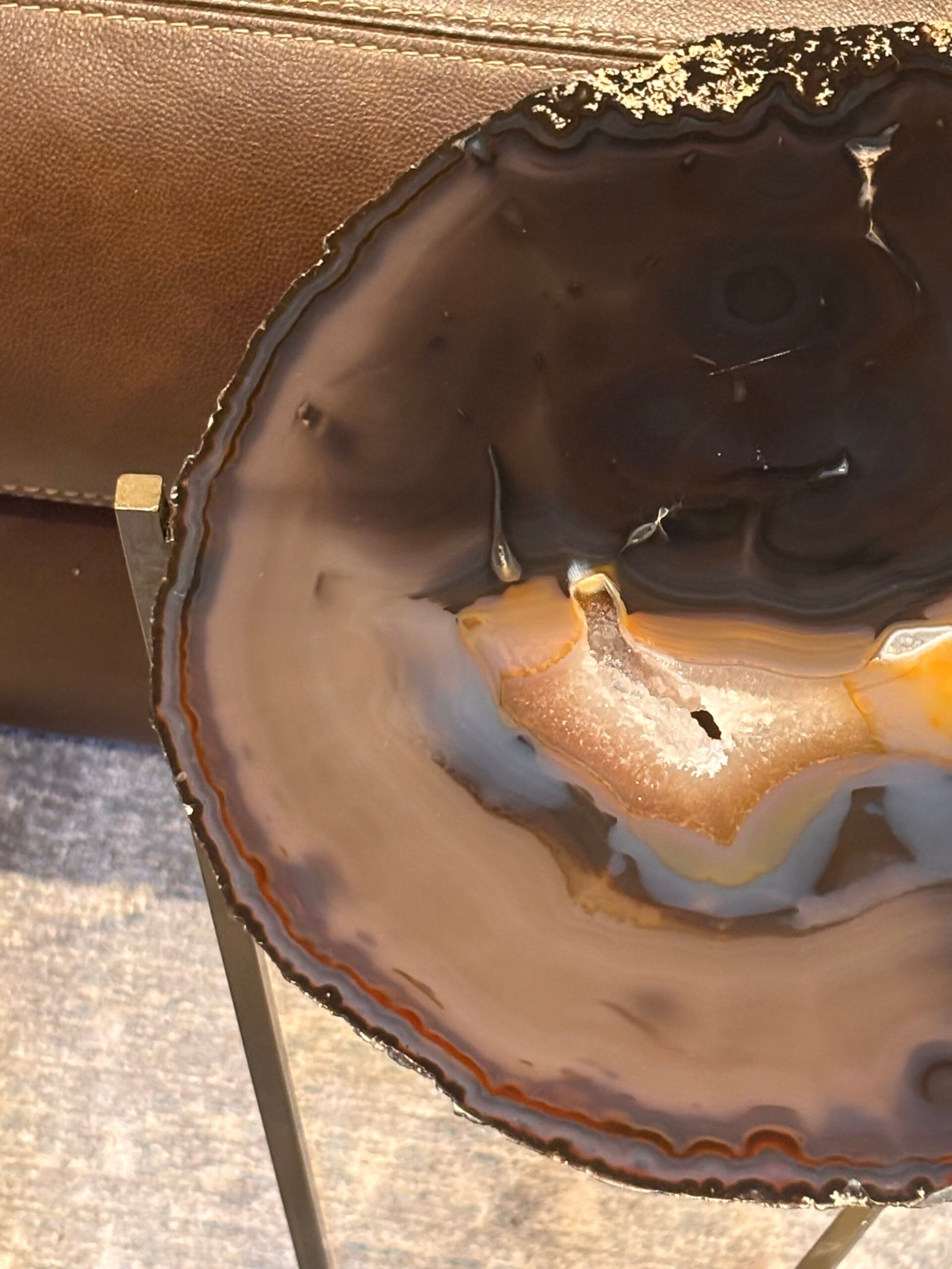 Ágata natural en corte - Imagem 3