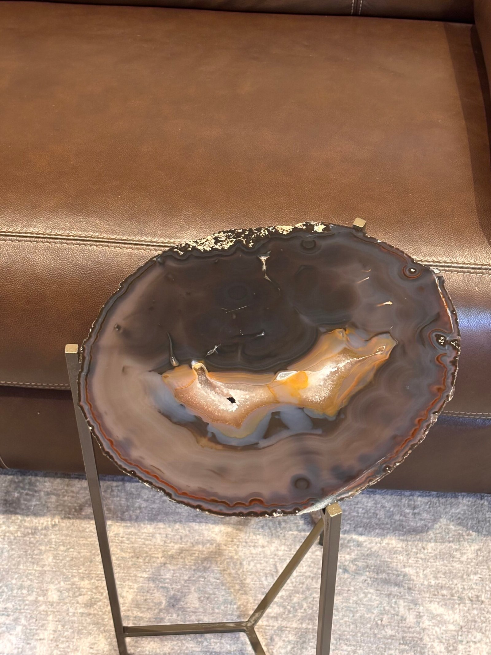 Ágata natural en corte - Imagem 5